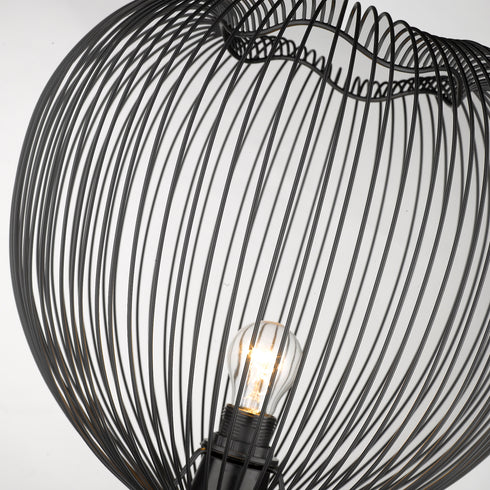 Floor Lamp Luminaire In Matt Black LL00067